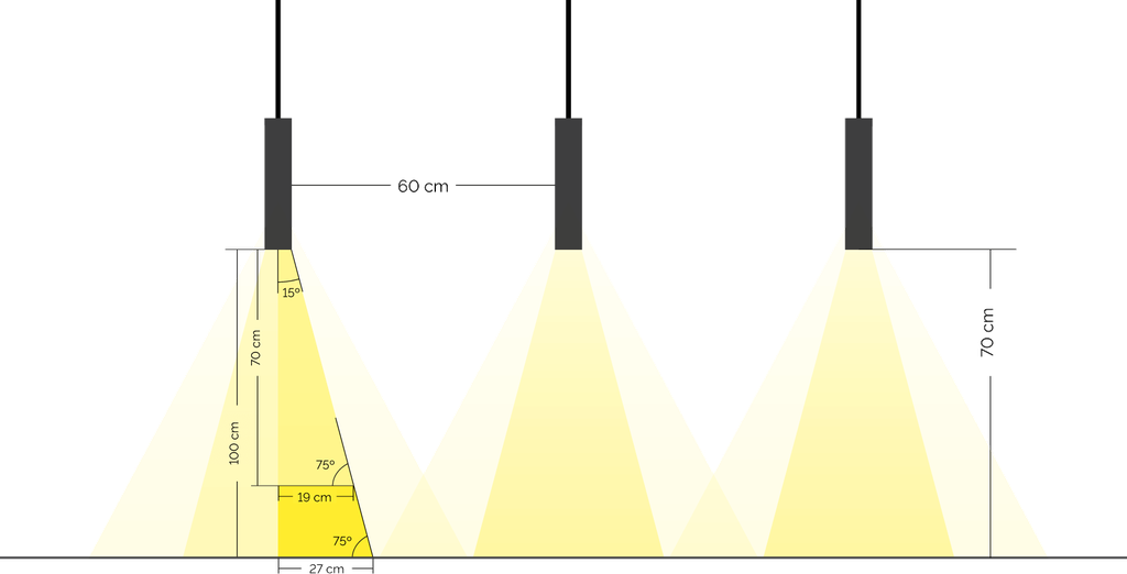 Pèndol Slim LED RGBW Tree