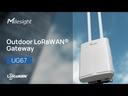 Gateway LoraWan 868 MHz. amb WiFi, Ethernet i PoE. Antena Interna. IP67