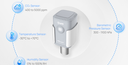 Sensor exterior de temperatura, humitat i CO2 LoraWan 868 MHz. IP66. 10 anys de batería