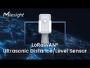 Sensor ultrasònic de distància/nivell LoraWan 868 MHz. IP66. 10 anys de bateria