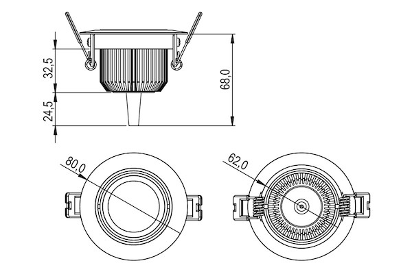 LED Spot RGBW PWM Blanco Gen.1