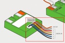 Nano DI Tree. 6 entradas digitales. Cada entrada con contador de frecuencia de hasta 500Hz