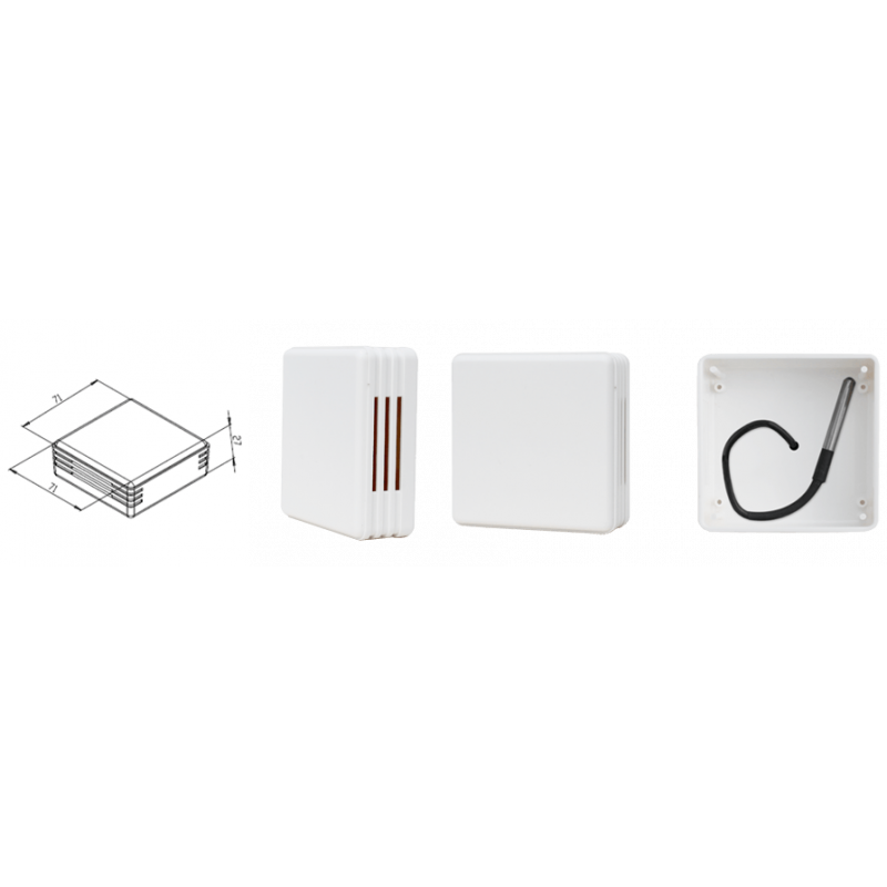 Caixa per sensor de temperatura 1-Wire