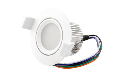 [LX-100204] LED Spot RGBW PWM Blanc Gen.1