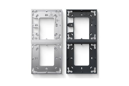 Double mounting frame. For Intercom, NFC Code Touch(Gen. 2) and Touch Pure Flex