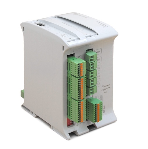 PLC 9h. PRO3.  RS232, RS485 (modbus-rtu), Wifi, BLE, Ethernet. IO: 4xAI, 2xDIOpto, 3xDAO, 8RO